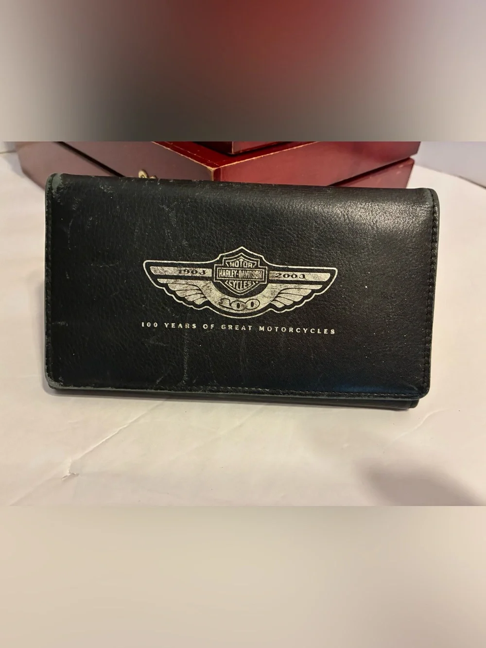 Harley-Davidson 100th Anniversary Check Book Wallet